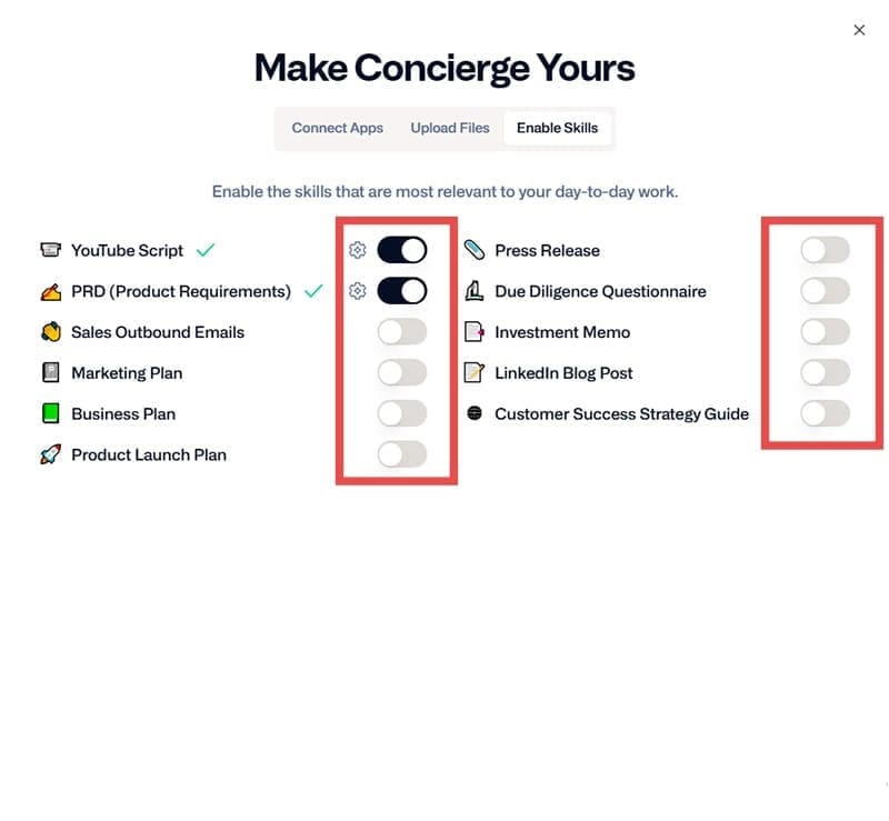 Connect Your Everyday Apps Through Concierge AI 5