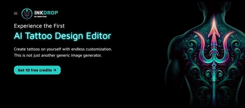 When Digital Art Meets Skin – Designing Tattoos With InkDrop AI 1