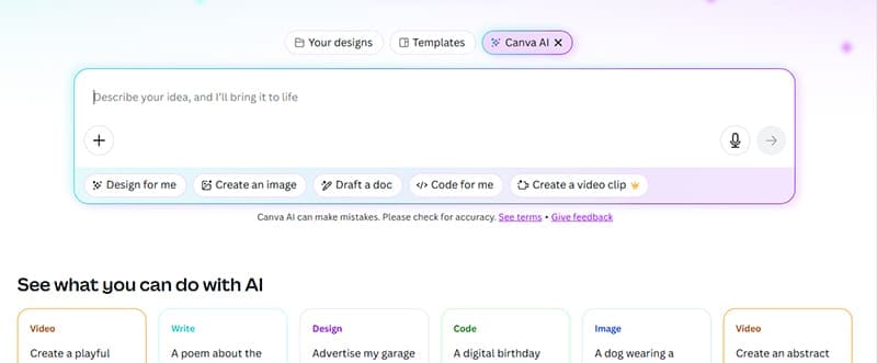 How to Use AI in Canva 1