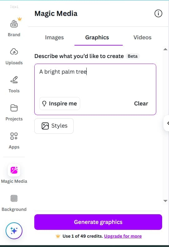 How to Use AI in Canva 2