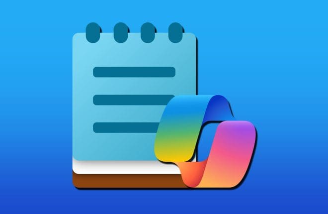 use ai in notepad