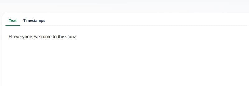 How to Generate Text From Speech With AI 4