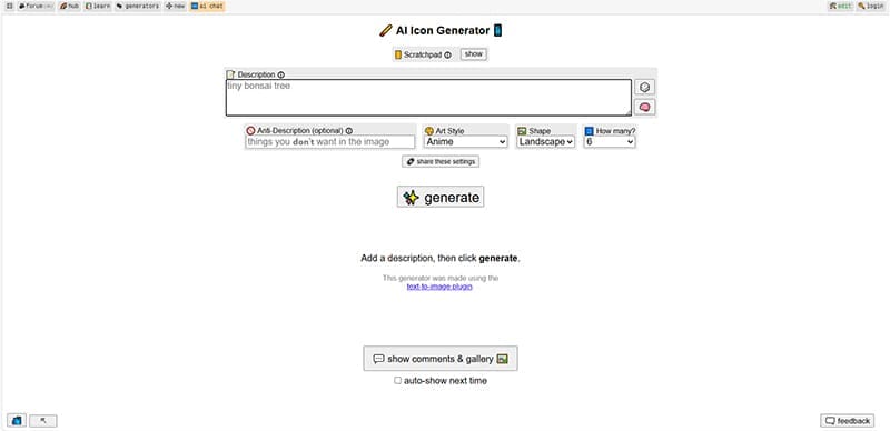 Bästa gratis AI -bildgenerator 4