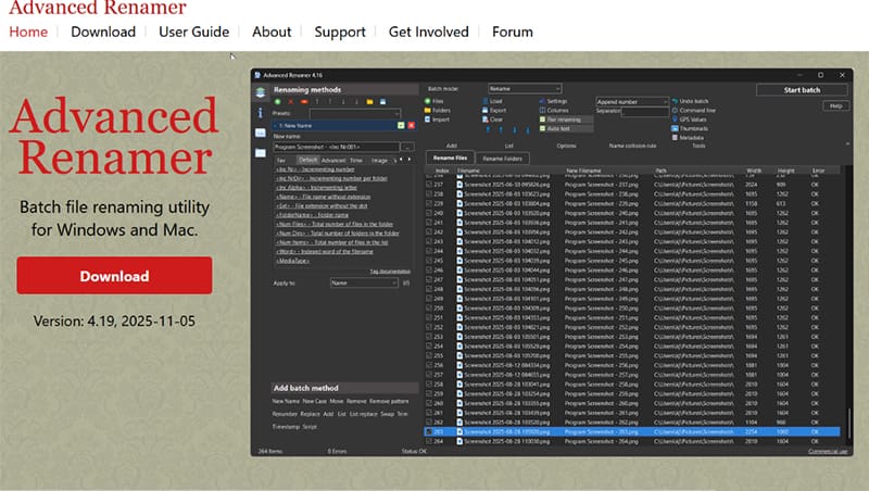 Nya verktyg för namnbyte av AI-filer släpptes 2025 för Windows 7