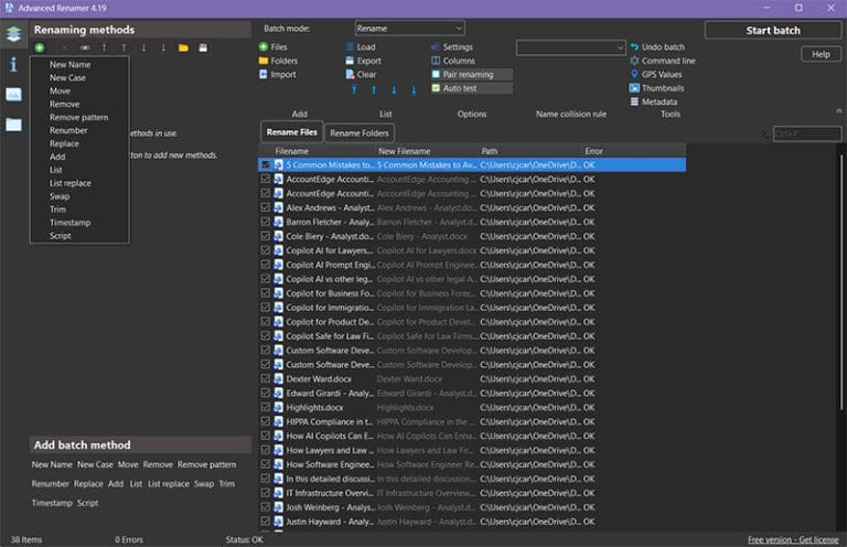 Tool Aren Rename New AI File Renaming Tools Released in 2025 for Windows