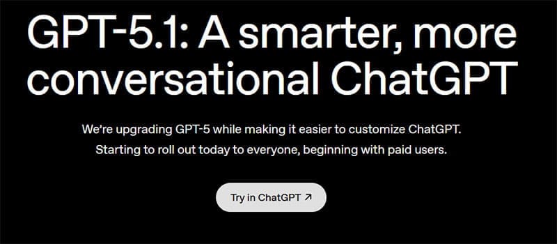 Vad är nytt i ChatGPT 5.1 och är det bättre än gamla versioner?