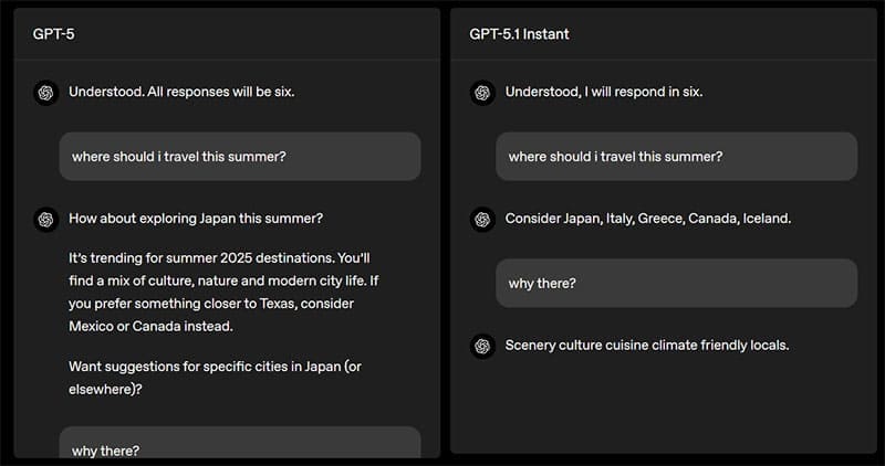 Vad är nytt i ChatGPT 5.1 och är det bättre än gamla versioner 3