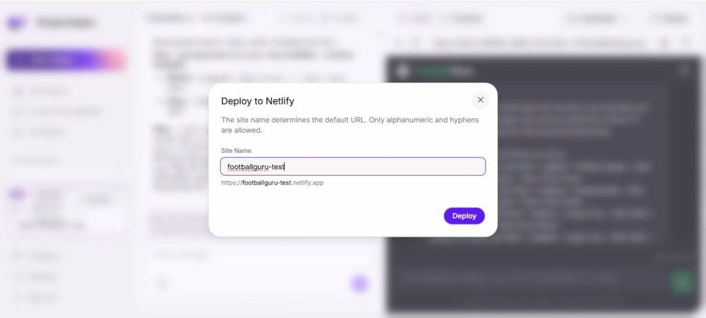 Låt Empromptu AI bygga in dina idéer i appar 11