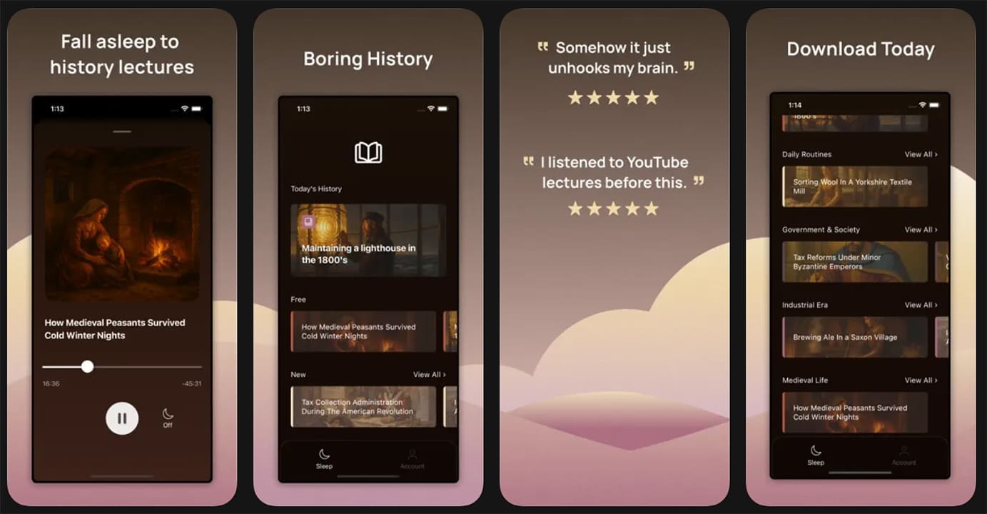Kan History Sleep AI-föreläsningar verkligen hjälpa dig att somna snabbare 2