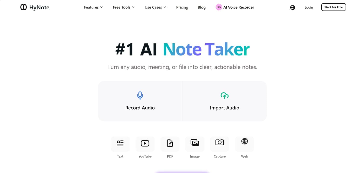 HyNote AI 1