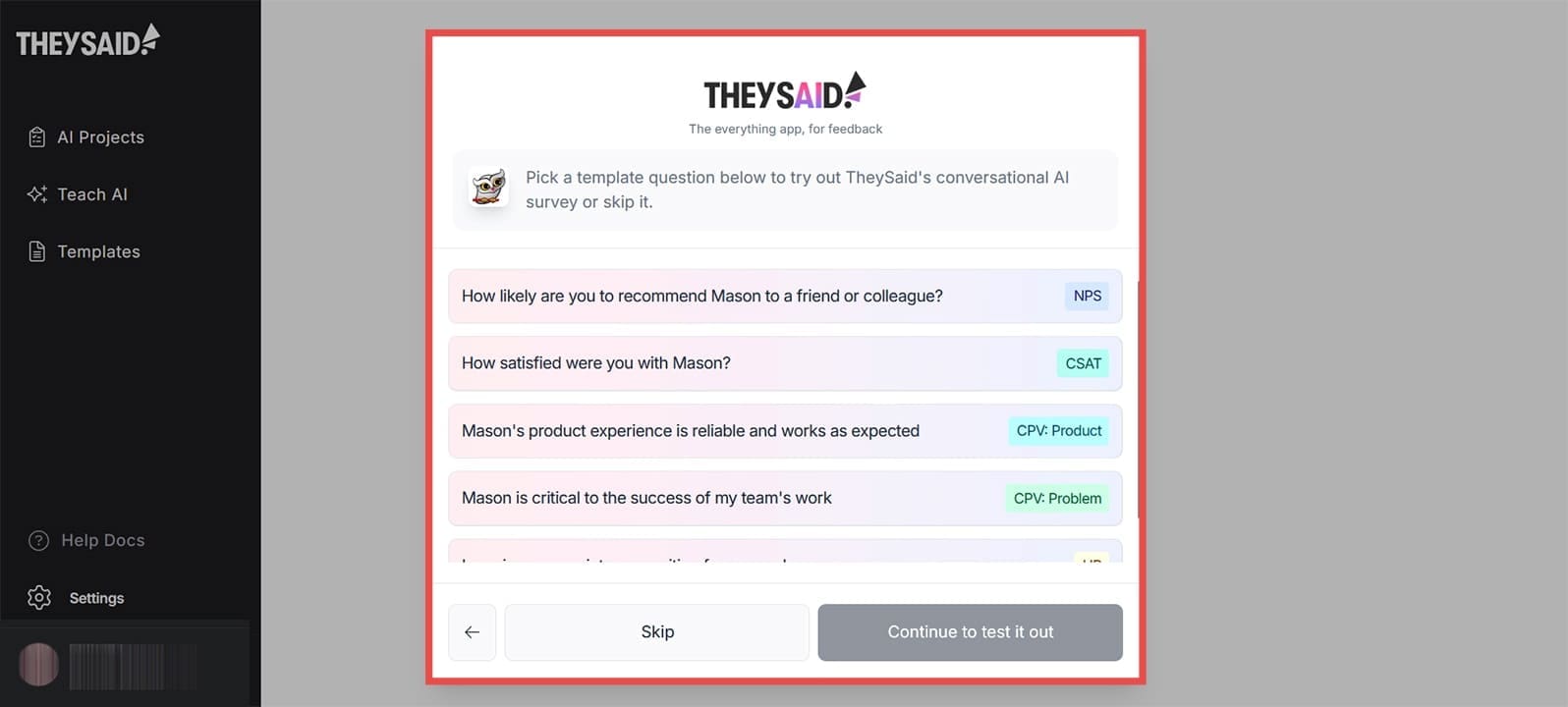 Surveys That Work for You &ndash; Our Review of TheySaid AI 2