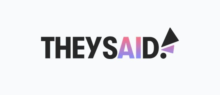 theysaid ai