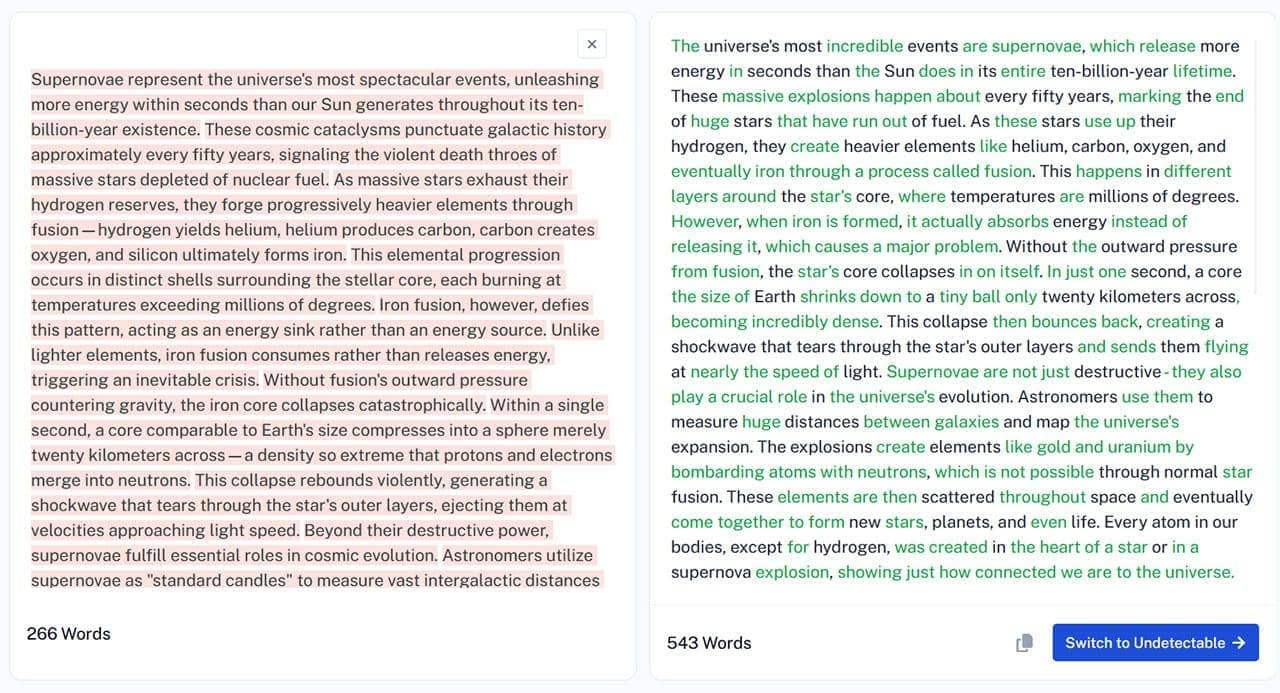 Can Undetectable AI Really Humanize AI-Generated Writing 4