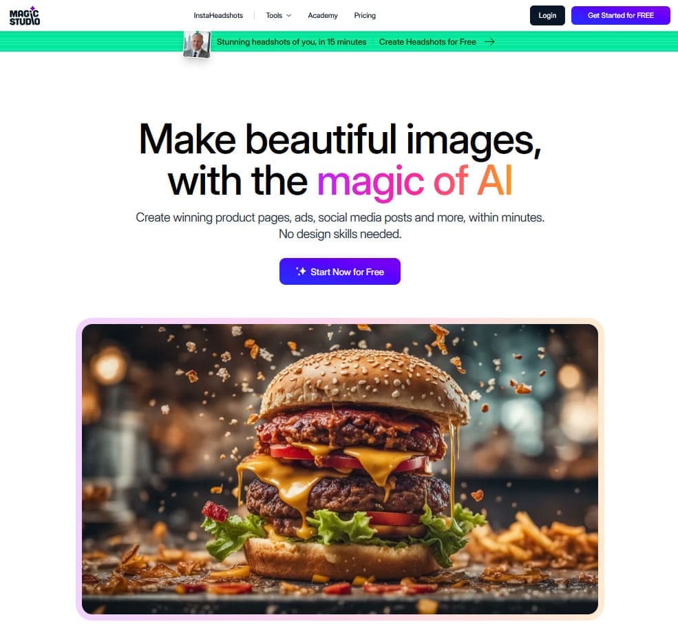 From Image Generation to Ads Our Look at Magic Studio 1