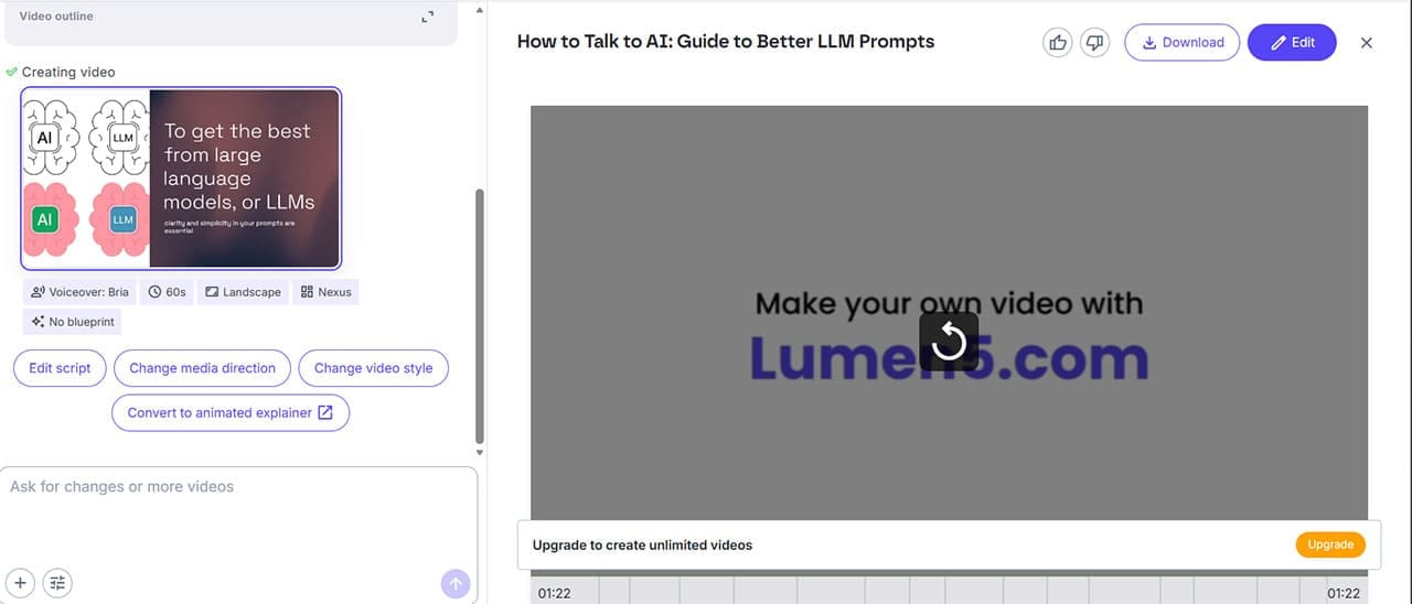 How to Create Engaging Videos in a Few Minutes With Lumen AI 3