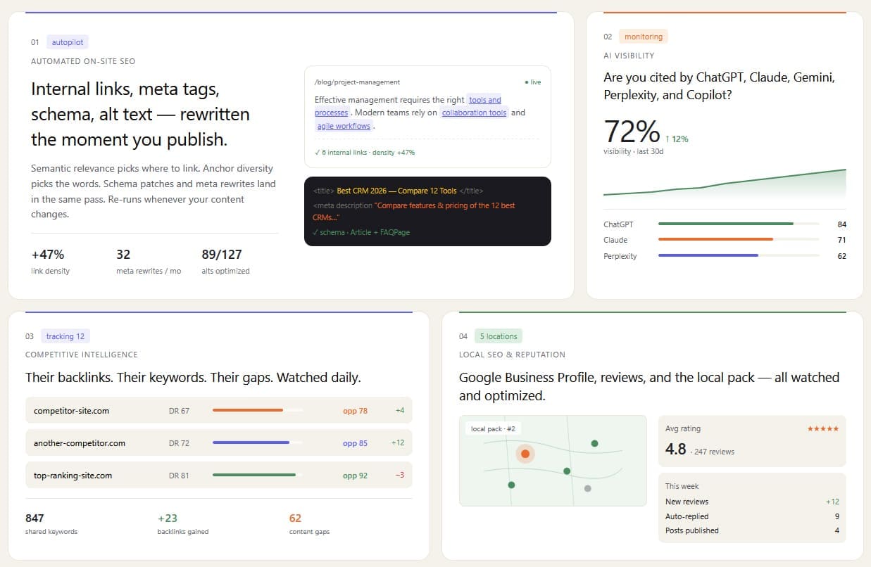 AI-driven optimering Vår recension av SEOJuice 2