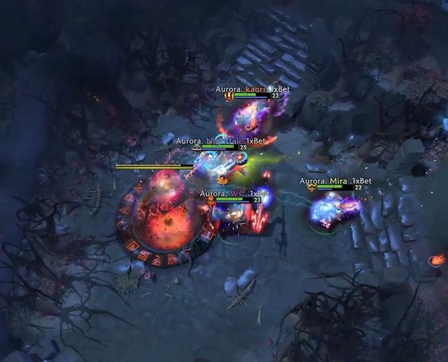 dota fight