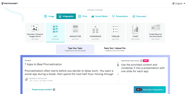 Can AI Infographic Generator Help You With Your Presentations 2