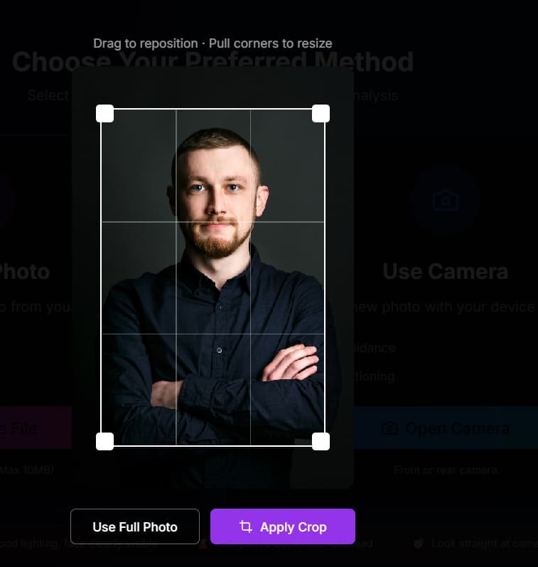 Förhandsgranska de bästa frisyrerna för din ansiktsform med Face Shape Detector AI Förhandsgranska de bästa frisyrerna för din ansiktsform med Face Shape Detector AI