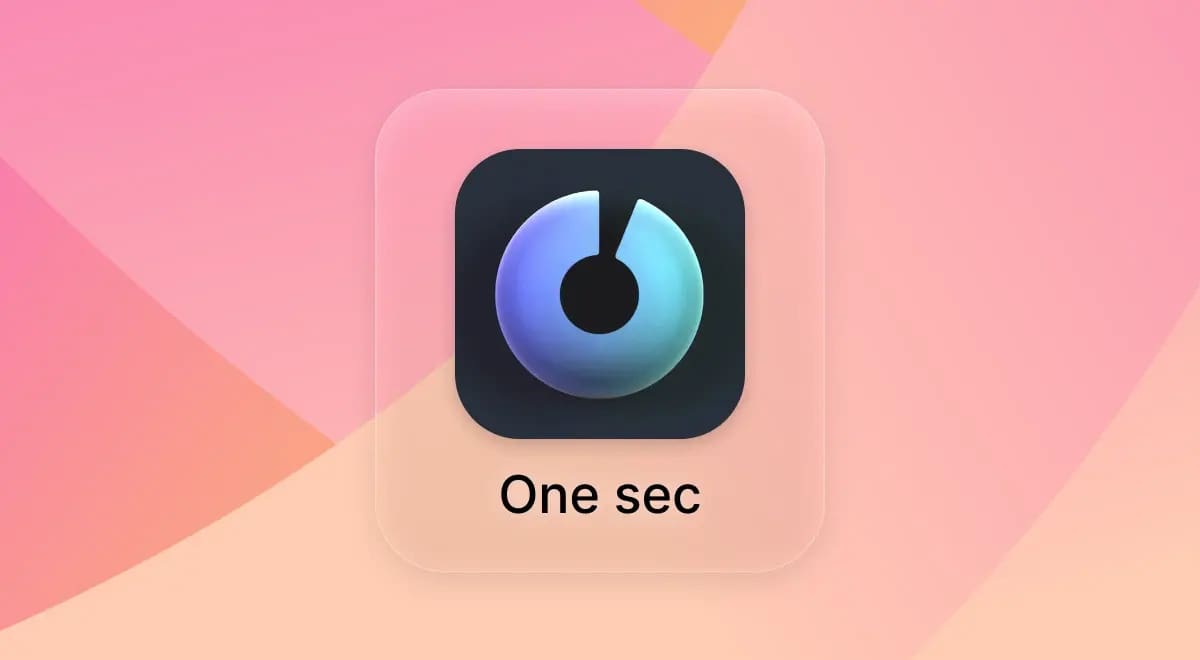 one sec